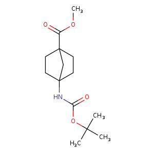 Methyl 4-([(tert-butoxy)carbonyl]amino)bicyclo[2.2.1]heptane-1-carboxylate