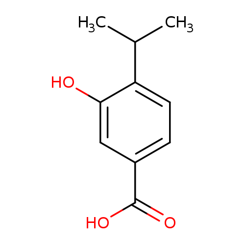 3-hydroxy-4-propan-2-yl-benzoic acid