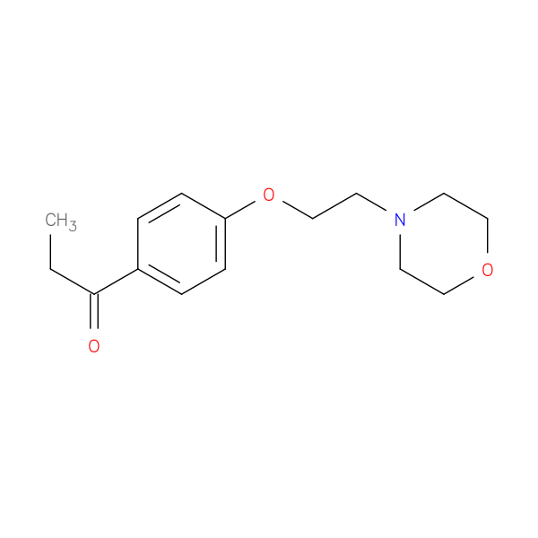 1-[4-(2-Morpholin-4-ylethoxy)phenyl]propan-1-one