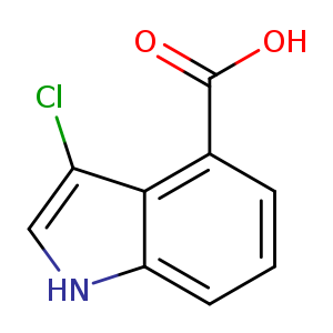 3-chloro-1H-indole-4-carboxylic acid