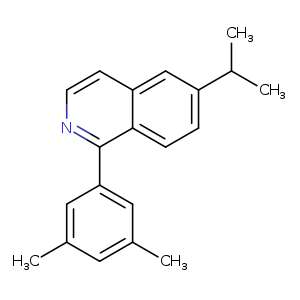 1-(3,5-dimethylphenyl)-6-(1-methylethyl)isoquinoline