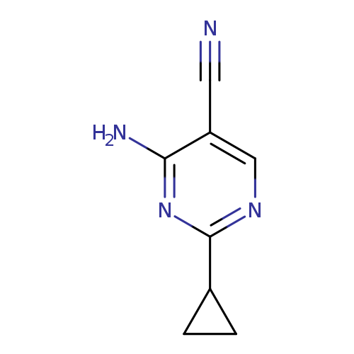 4-Amino-2-cyclopropylpyrimidine-5-carbonitrile