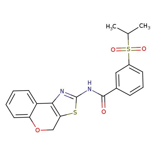 N-{4H-chromeno[4,3-d][1,3]thiazol-2-yl}-3-(propane-2-sulfonyl)benzamide
