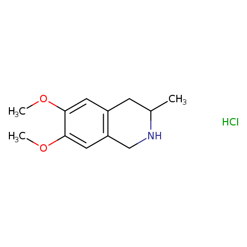 6,7-Dimethoxy-3-methyl-1,2,3,4-tetrahydroisoquinoline, HCl