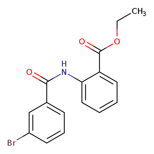 ethyl 2-(3-bromobenzamido)benzoate
