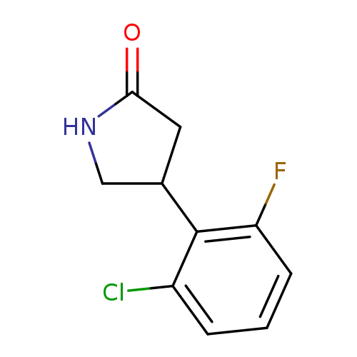 4-(2-Chloro-6-fluorophenyl)pyrrolidin-2-one