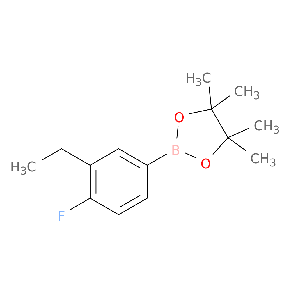 2-(3-ethyl-4-fluorophenyl)-4,4,5,5-tetramethyl-1,3,2-dioxaborolane