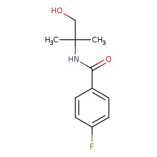 4-Fluoro-n-(2-hydroxy-1,1-dimethylethyl)benzamide