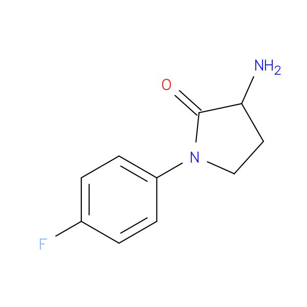 3-Amino-1-(4-fluorophenyl)pyrrolidin-2-one
