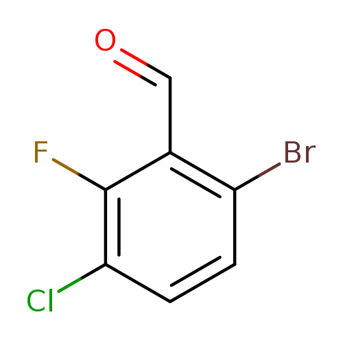 6-Bromo-3-chloro-2-fluorobenzaldehyde