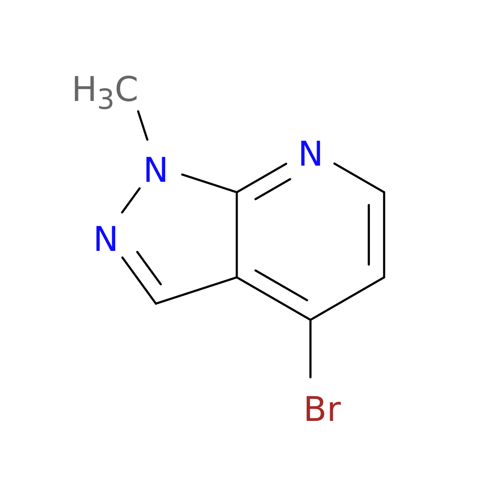 4-Bromo-1-methyl-1H-pyrazolo[3,4-b]pyridine