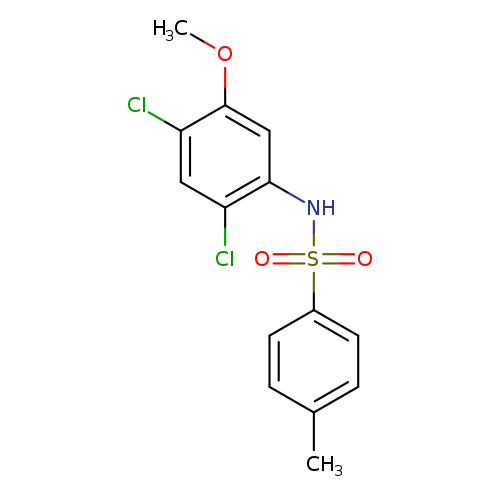 N-(2,4-dichloro-5-methoxyphenyl)-4-methylbenzene-1-sulfonamide