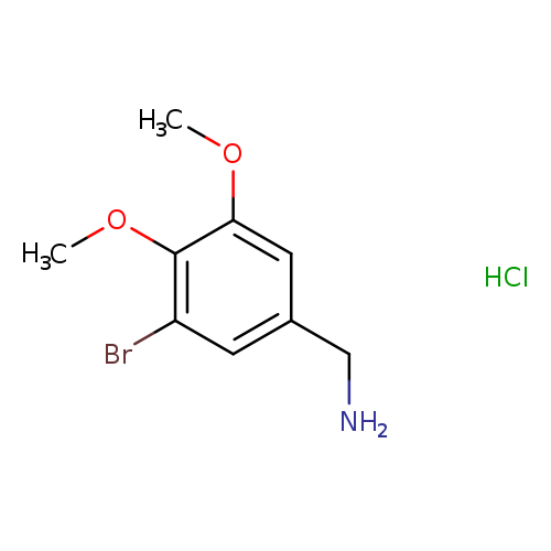 (3-bromo-4,5-dimethoxyphenyl)methanamine hydrochloride