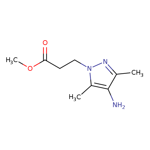 methyl 3-(4-amino-3,5-dimethyl-1H-pyrazol-1-yl)propanoate