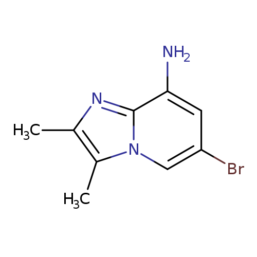 6-Bromo-2,3-dimethyl-imidazo[1,2-a]pyridin-8-ylamine