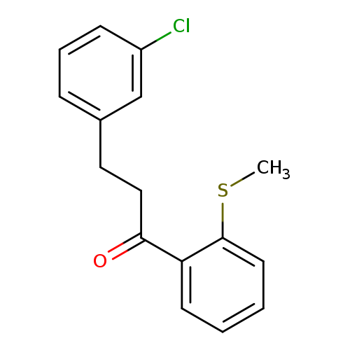 3-(3-Chlorophenyl)-2'-thiomethylpropiophenone