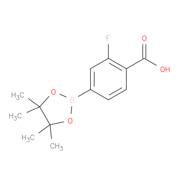 Benzoic acid, 2-fluoro-4-(4,4,5,5-tetramethyl-1,3,2-dioxaborolan-2-yl)-