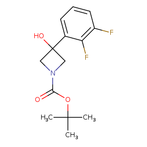 tert-butyl 3-(2,3-difluorophenyl)-3-hydroxyazetidine-1-carboxylate