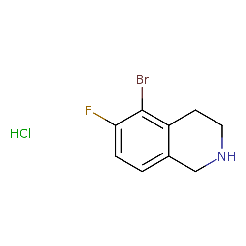 5-bromo-6-fluoro-1,2,3,4-tetrahydroisoquinolinehydrochloride
