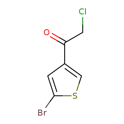 1-(5-bromothiophen-3-yl)-2-chloroethan-1-one