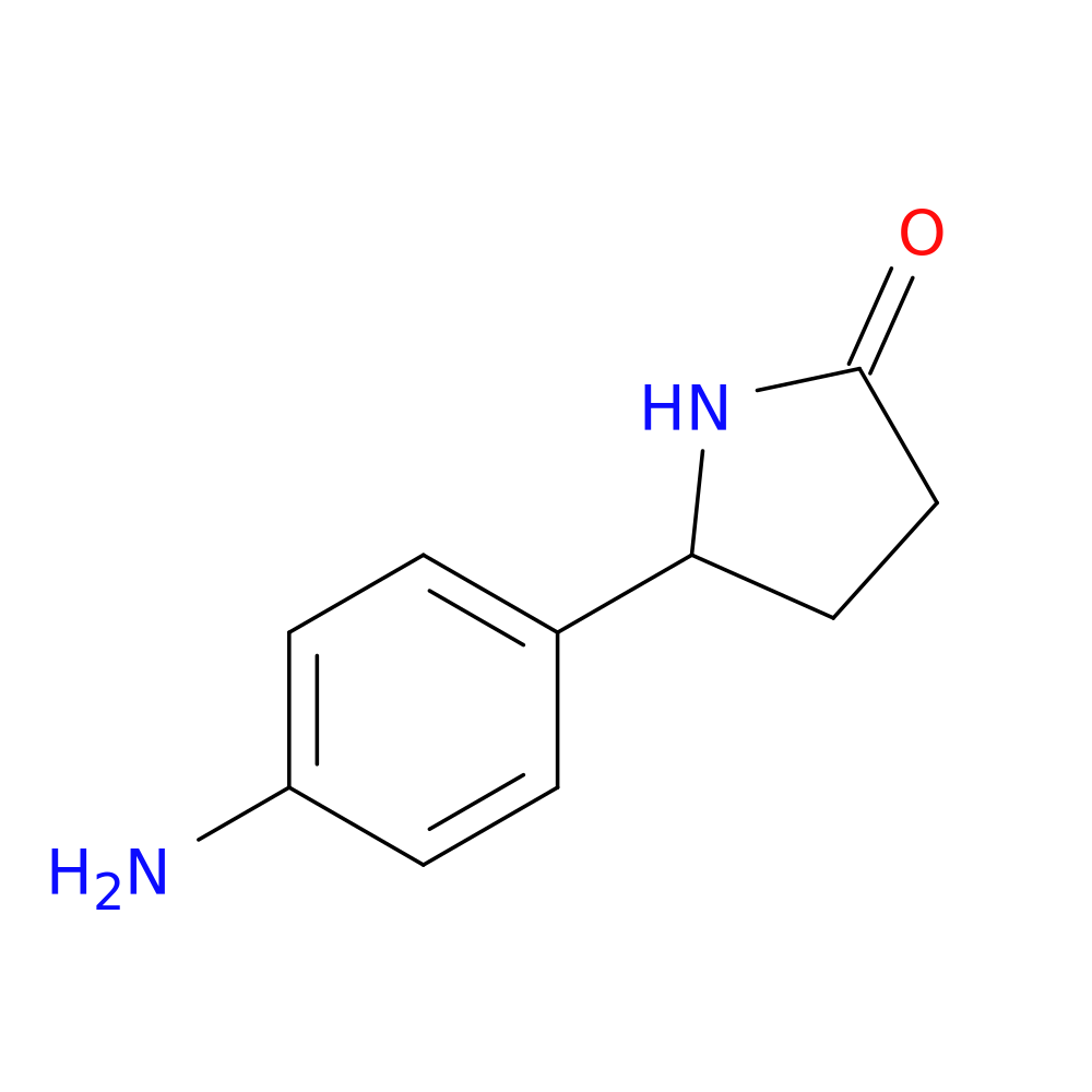 5-(4-aminophenyl)-2-pyrrolidinone