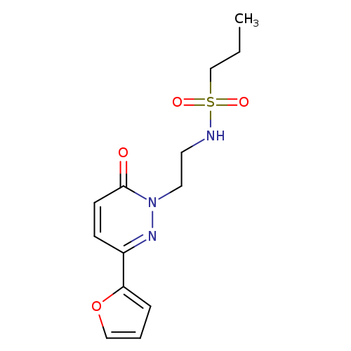 N-{2-[3-(furan-2-yl)-6-oxo-1,6-dihydropyridazin-1-yl]ethyl}propane-1-sulfonamide