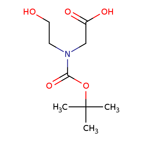 Glycine, N-[(1,1-dimethylethoxy)carbonyl]-N-(2-hydroxyethyl)-