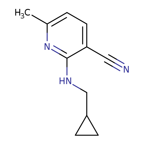 2-[(cyclopropylmethyl)amino]-6-methylpyridine-3-carbonitrile