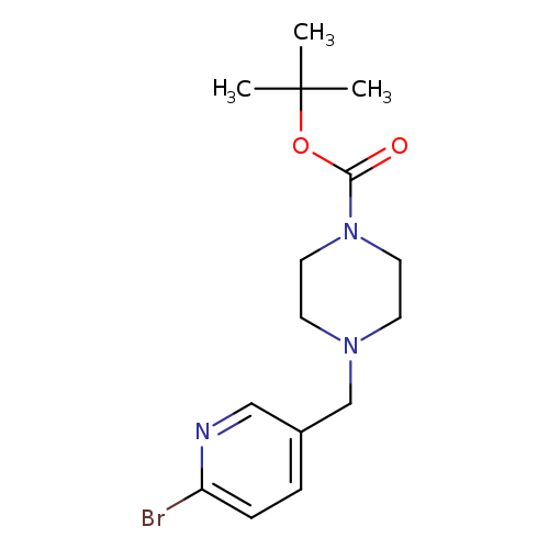 tert-Butyl 4-((6-bromopyridin-3-yl)methyl)piperazine-1-carboxylate