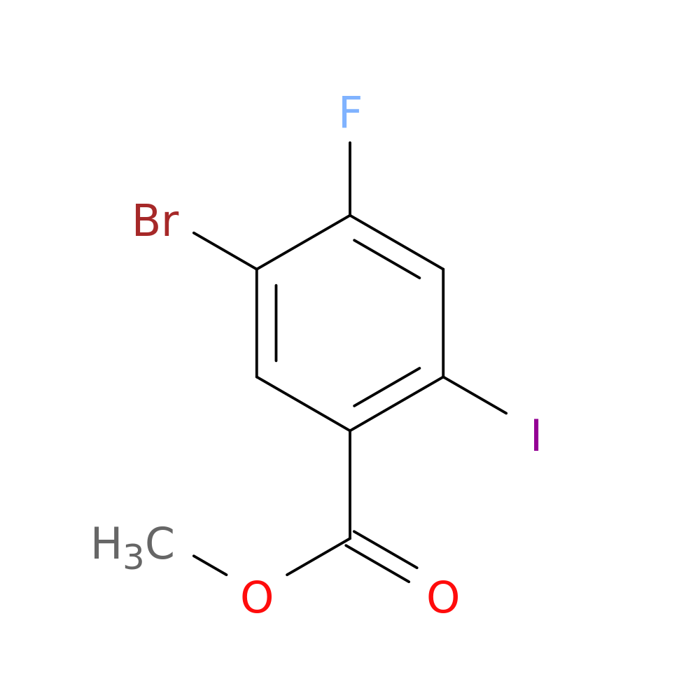 Methyl 5-bromo-4-fluoro-2-iodobenzoate