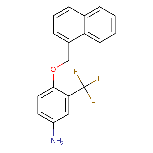 4-(1-Naphthylmethoxy)-3-(trifluoromethyl)aniline