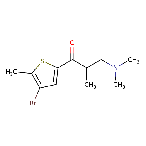 1-(4-bromo-5-methyl-2-thienyl)-3-(dimethylamino)-2-methyl-1-propanone