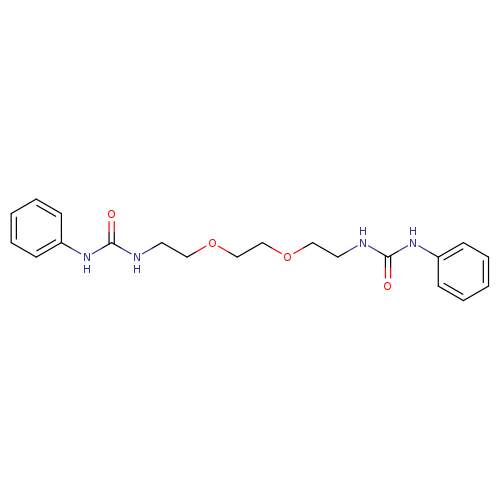 3-phenyl-1-[2-(2-{2-[(phenylcarbamoyl)amino]ethoxy}ethoxy)ethyl]urea