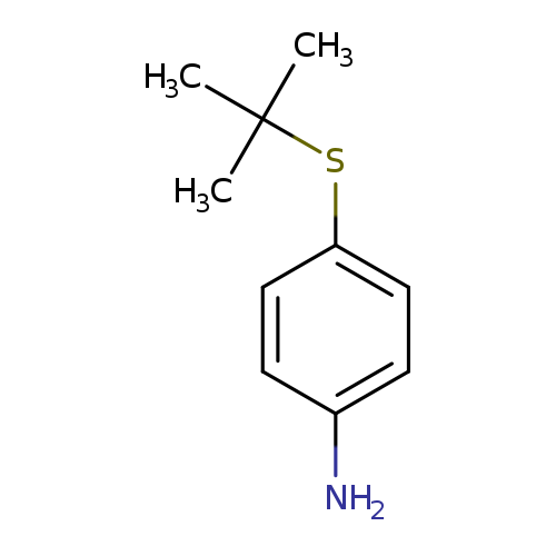 4-(tert-butylsulfanyl)aniline