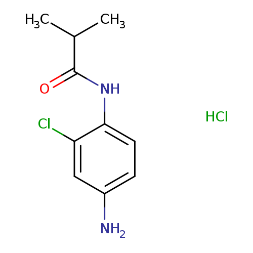 N-(4-amino-2-chlorophenyl)-2-methylpropanamide hydrochloride