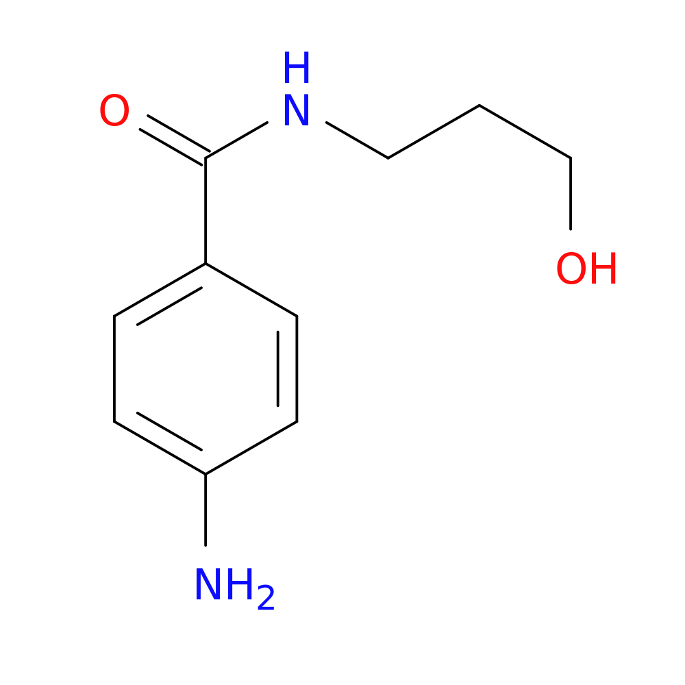 4-amino-N-(3-hydroxypropyl)benzamide
