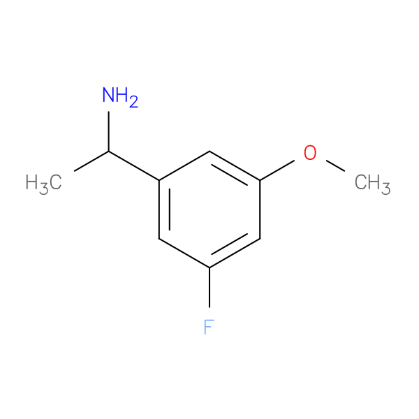 1-(3-Fluoro-5-methoxyphenyl)ethan-1-amine