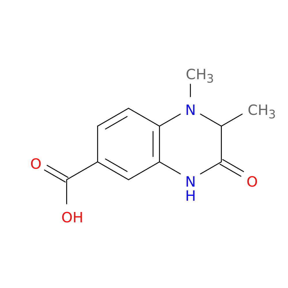 1,2-dimethyl-3-oxo-1,2,3,4-tetrahydroquinoxaline-6-carboxylic acid