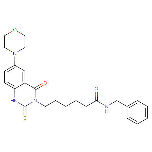 N-benzyl-6-[6-(morpholin-4-yl)-4-oxo-2-sulfanylidene-1,2,3,4-tetrahydroquinazolin-3-yl]hexanamide
