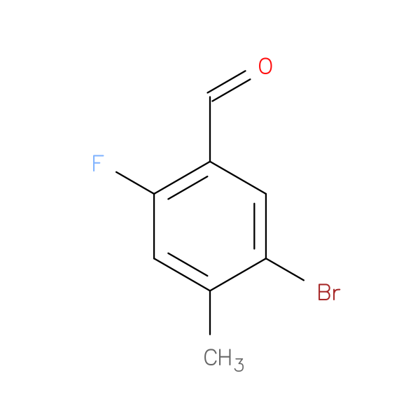 5-Bromo-2-fluoro-4-methylbenzaldehyde