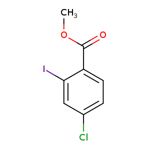 Benzoic acid, 4-chloro-2-iodo-, methyl ester