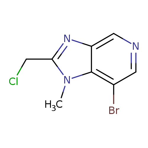 7-Bromo-2-(chloromethyl)-1-methyl-1h-imidazo[4,5-c]pyridine