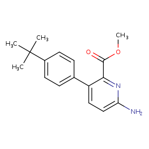 Methyl 6-amino-3-(4-t-butylphenyl)picolinate