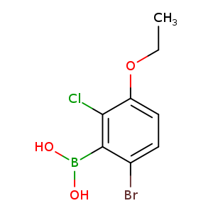 6-Bromo-2-chloro-3-ethoxyphenylboronic acid
