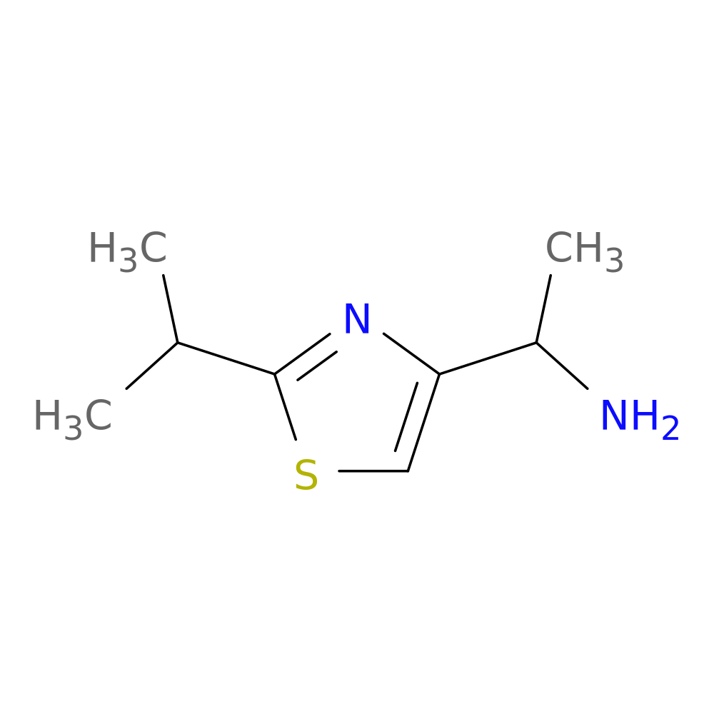 1-[2-(propan-2-yl)-1,3-thiazol-4-yl]ethan-1-amine
