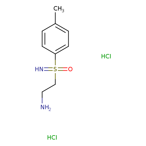 (2-aminoethyl)(imino)(4-methylphenyl)-lambda6-sulfanonedihydrochloride