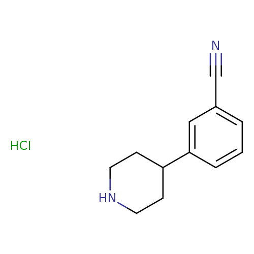 3-(PIPERIDIN-4-YL)BENZONITRILE HYDROCHLORIDE