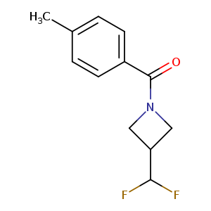 3-(difluoromethyl)-1-(4-methylbenzoyl)azetidine