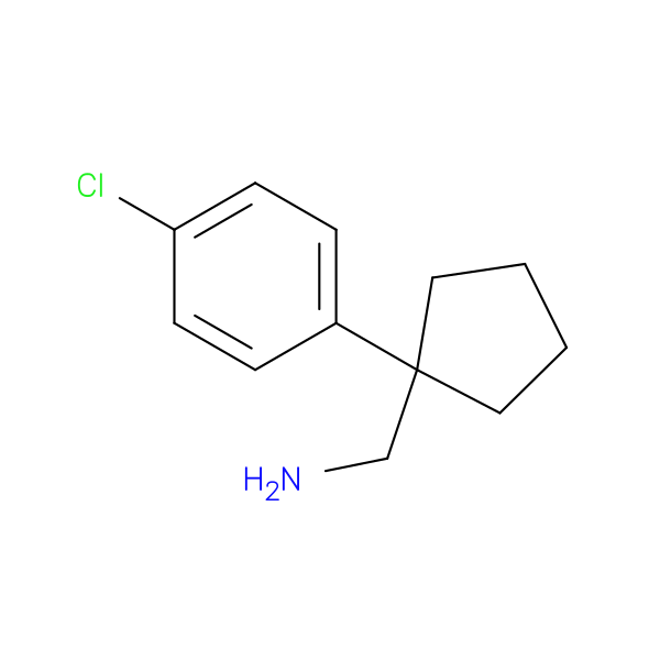 (1-(4-Chlorophenyl)cyclopentyl)methanamine