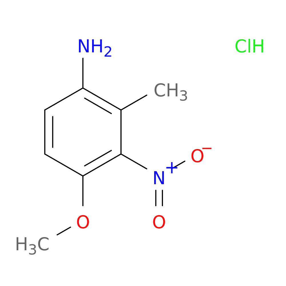 4-methoxy-2-methyl-3-nitroaniline hydrochloride